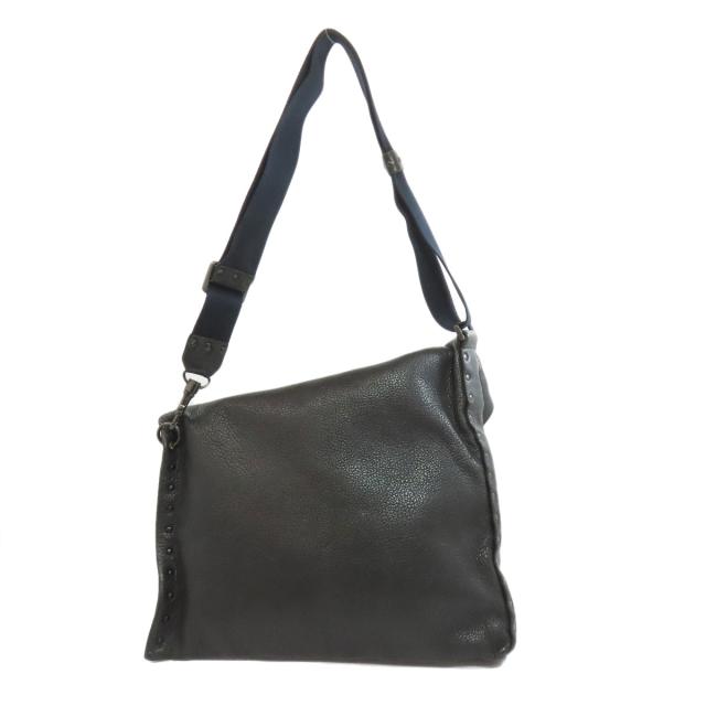 ボッテガヴェネタ BOTTEGA VENETA スタッズ ショルダーバッグ レザー レディース 中古_2