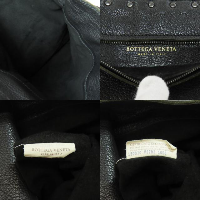 ボッテガヴェネタ BOTTEGA VENETA スタッズ ショルダーバッグ レザー レディース 中古_5
