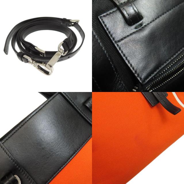 プラダ PRADA ウーヴェルチュール 2WAY ハンドバッグ キャンバス レディース 中古_5