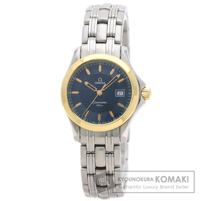オメガ OMEGA 2371.81  シーマスター  腕時計 ステンレススチール SS K18YG  レディース  中古