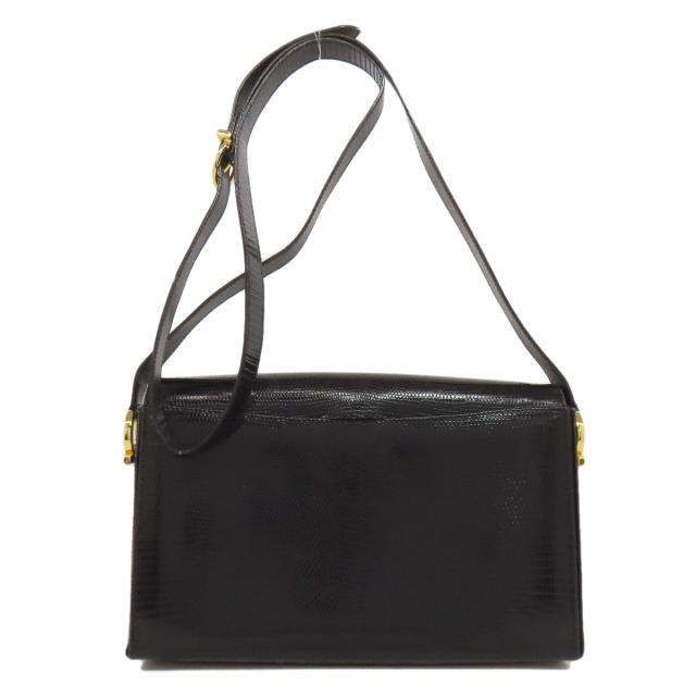 サルヴァトーレフェラガモ Salvatore Ferragamo ガンチーニ金具 ショルダーバッグ レザー 中古_2
