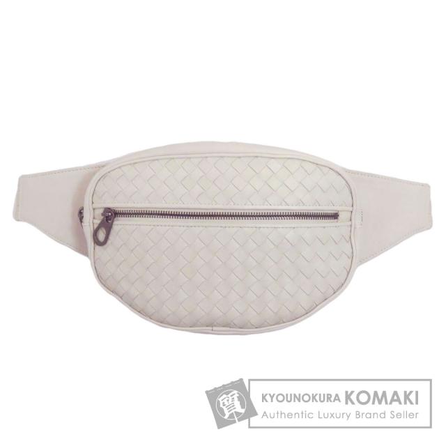ボッテガヴェネタ BOTTEGA VENETA  イントレチャート  ボディバッグ カーフ レディース  中古