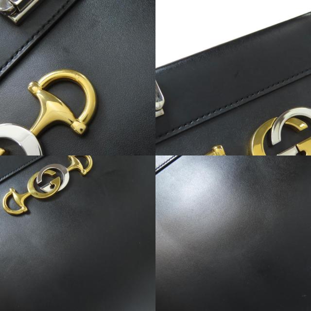グッチ GUCCI 564714 ズゥミ 2WAY ハンドバッグ カーフ レディース 中古_7