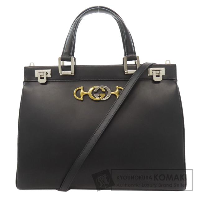 グッチ GUCCI 564714  ズゥミ 2WAY  ハンドバッグ カーフ レディース  中古