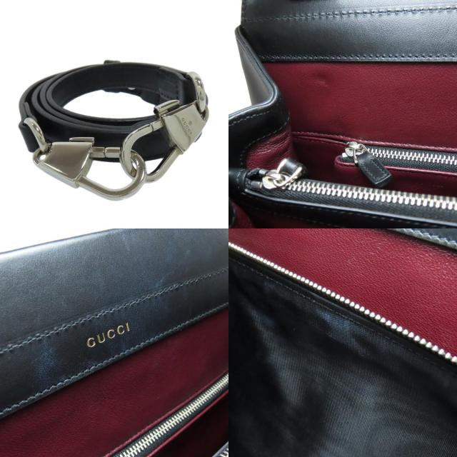 グッチ GUCCI 564714 ズゥミ 2WAY ハンドバッグ カーフ レディース 中古_5