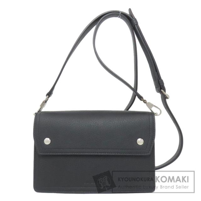 バーバリー BURBERRY  ロゴ  ショルダーバッグ レザー レディース  中古