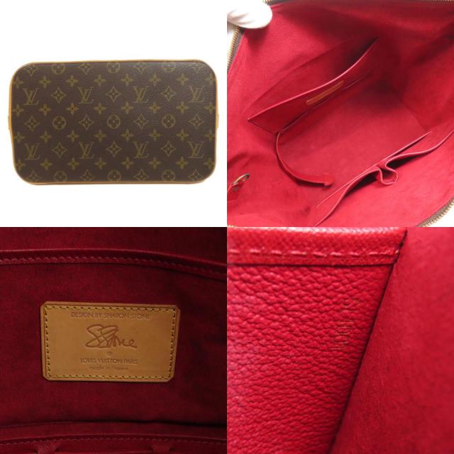 ルイヴィトン LOUIS VUITTON M47275 アムファースリー シャロンストーンコラボ トートバッグ 中古_4
