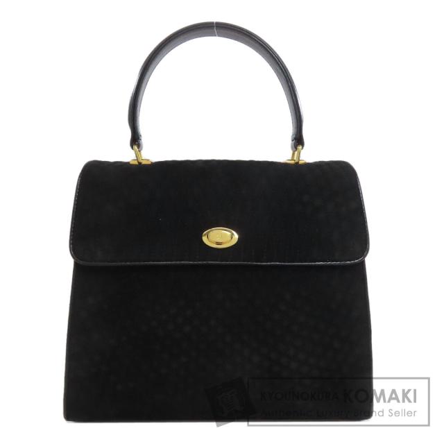 バリー BALLY  キルティング  ハンドバッグ スウェード レディース  中古