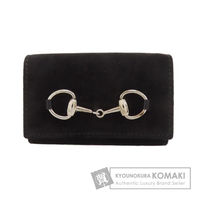 グッチ GUCCI 088・0959・810・0  ホースビット  キーケース スウェード レディース  中古