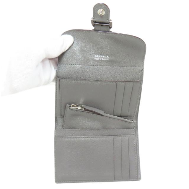 デルヴォー DELVAUX  ブリヨン コンパクト ウォレット  二つ折り財布（小銭入れあり） 中古_4
