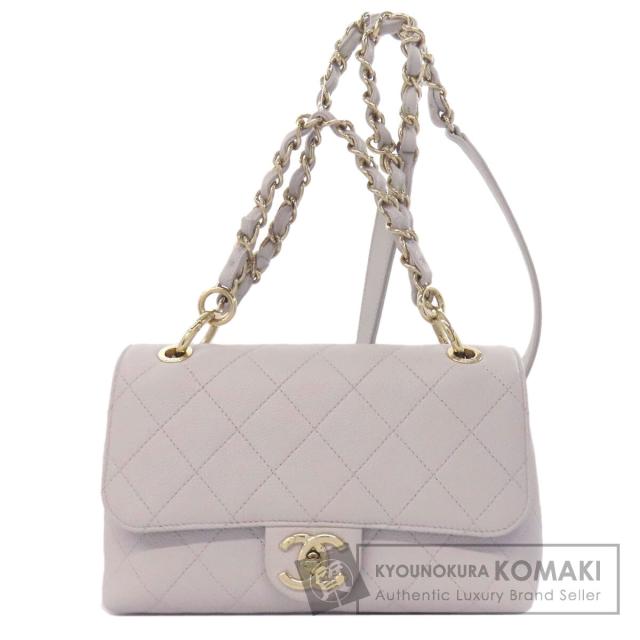 シャネル CHANEL  マトラッセ ゴールド金具 2WAY  ショルダーバッグ グレインド カーフスキン 中古