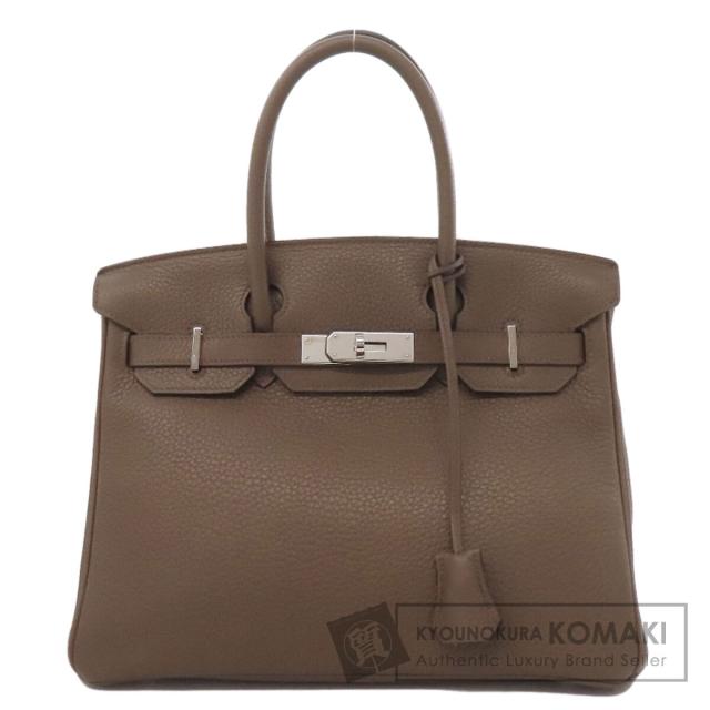 エルメス HERMES  バーキン30 ヴェルソ シルバー金具  ハンドバッグ トリヨン レディース  中古