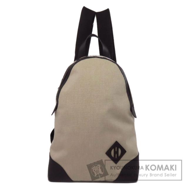 エルメス HERMES  オールバック シルバー金具  リュック・デイパック キャンバス 中古