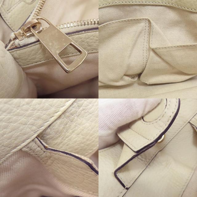 グッチ GUCCI 323660 バンブー 2WAY ハンドバッグ カーフ レディース 中古_4