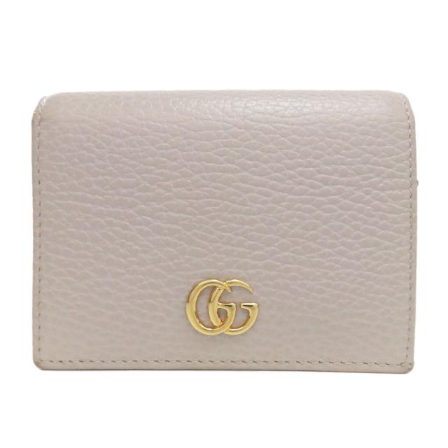 グッチ GUCCI 456126 GGマーモント ダブルG 二つ折り財布（小銭入れ