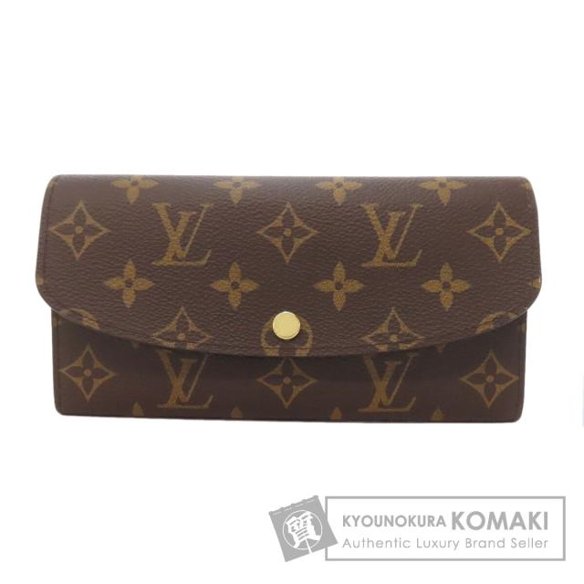 ルイヴィトン LOUIS VUITTON M60697  ポルトフォイユ・エミリー  長財布（小銭入れあり） 中古