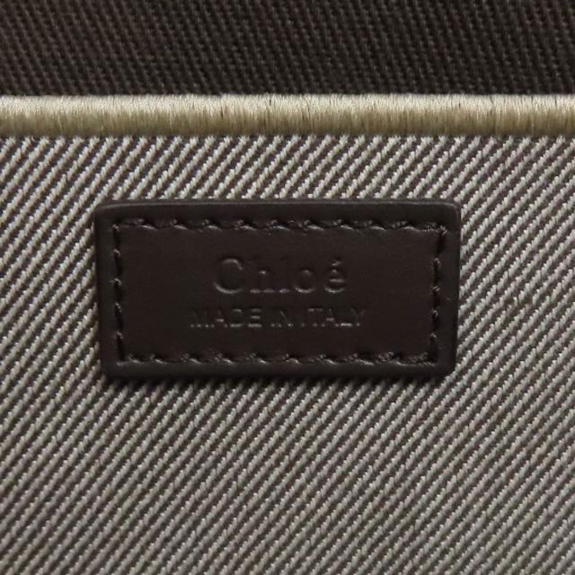 クロエ CHLOE キャリースモール ハンドバッグ キャンバス レディース 中古_6