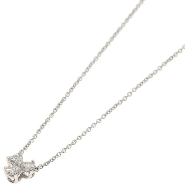 ティファニー TIFFANY&Co. アリア ダイヤモンド ネックレス プラチナ 