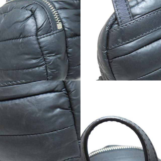 モンクレール MONCLER ロゴ ショルダーバッグ ナイロン素材 レディース 中古