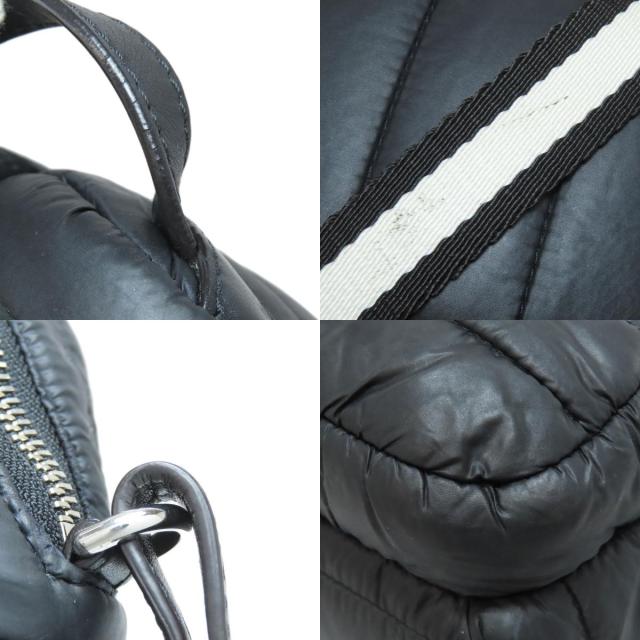 モンクレール MONCLER ロゴ ショルダーバッグ ナイロン素材 レディース 中古