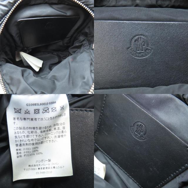 モンクレール MONCLER ロゴ ショルダーバッグ ナイロン素材 レディース 中古