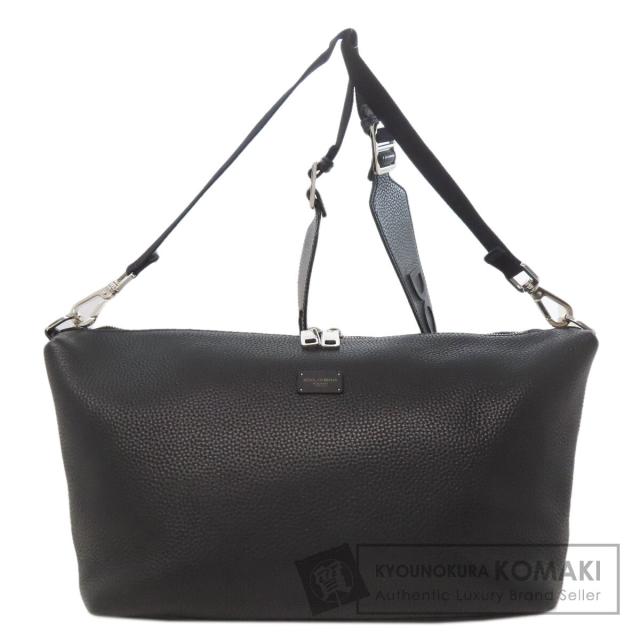 ドルチェアンドガッバーナ Dolce&Gabbana  ロゴ  ショルダーバッグ カーフ レディース  中古