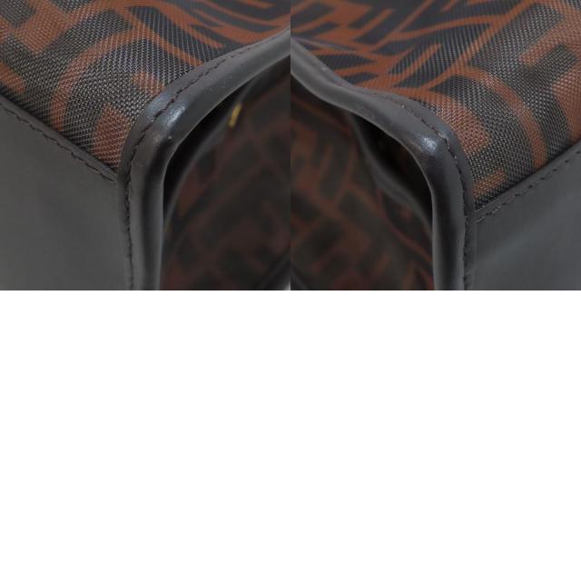 フェンディ FENDI ピーカブーカバー ズッカ柄 ナイロンメッシュ レディース 中古_9