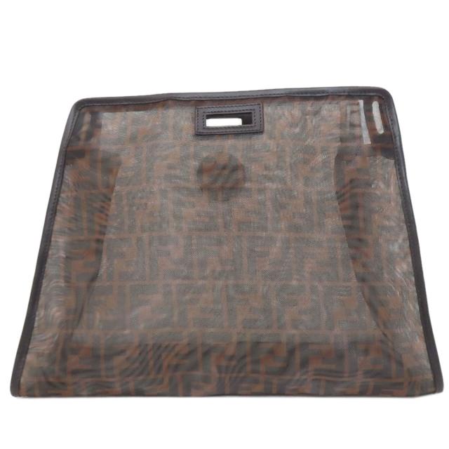 フェンディ FENDI ピーカブーカバー ズッカ柄 ナイロンメッシュ レディース 中古_2