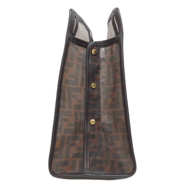 フェンディ FENDI ピーカブーカバー ズッカ柄 ナイロンメッシュ レディース 中古_3