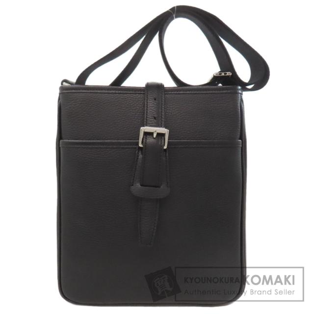 バーバリー BURBERRY  ロゴ  ショルダーバッグ レザー レディース  中古