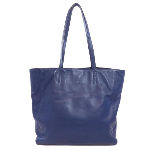 ミュウミュウ MIUMIU ロゴ トートバッグ レザー レディース 中古