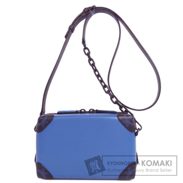 エムシーエム MCM  ソフト ベルリン クロスボディ  ショルダーバッグ ナッパレザー 中古