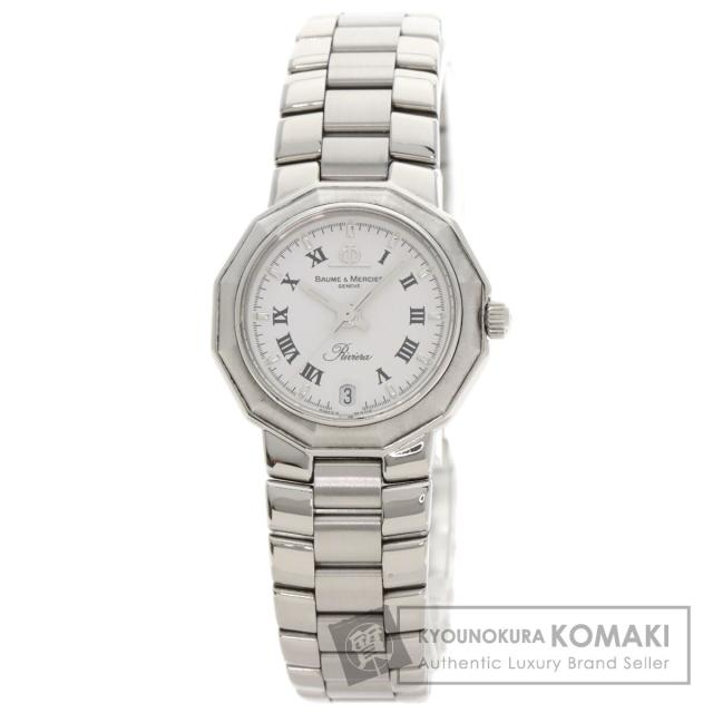 ボーム＆メルシェ Baume &amp; Mercier MV040078  リビエラ  腕時計 ステンレススチール SS   中古