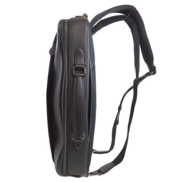 コーチ COACH CP165  3WAY  リュック・デイパック レザー メンズ  中古 コーチ COACH CP165 3WAY リュック・デイパック レザー メンズ 中古