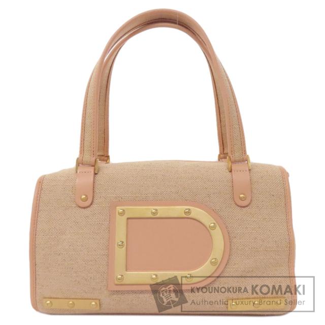 デルヴォー DELVAUX  ？le astrid MM  ハンドバッグ キャンバス レディース  中古