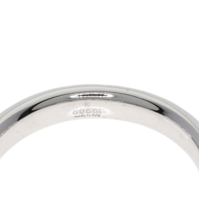 グッチ GUCCI  ディアマンティッシマ #13  リング・指輪 K18ホワイトゴールド レディース  中古_5