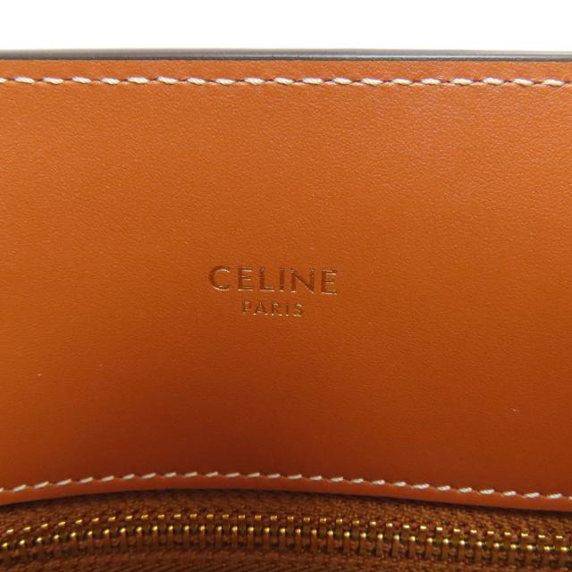 セリーヌ CELINE バーティカルカバ 2WAY トートバッグ キャンバス レディース 中古_6