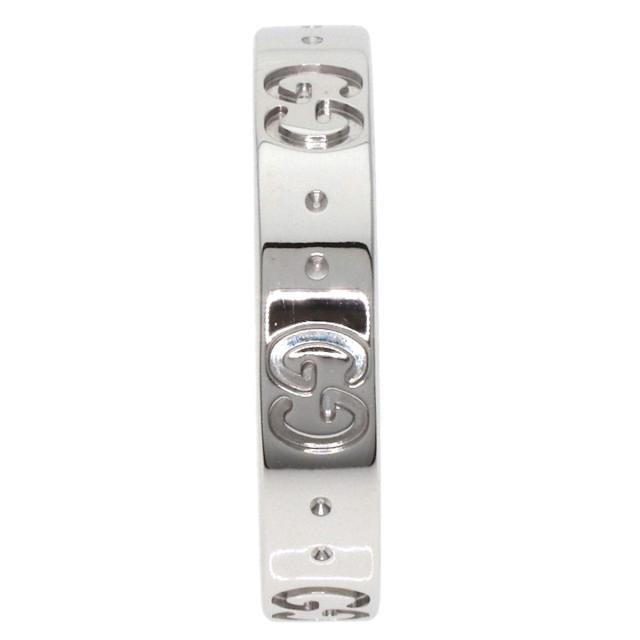 グッチ GUCCI アイコン #14 リング・指輪 K18ホワイトゴールド レディース 中古_3