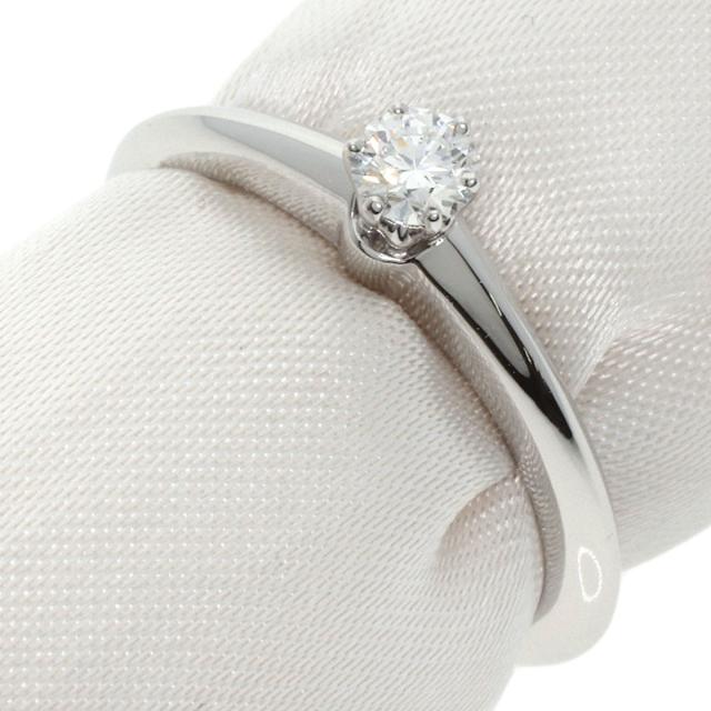 ティファニー TIFFANY&Co. ソリティア ダイヤモンド リング・指輪 プラチナPT950 レディース 中古_1