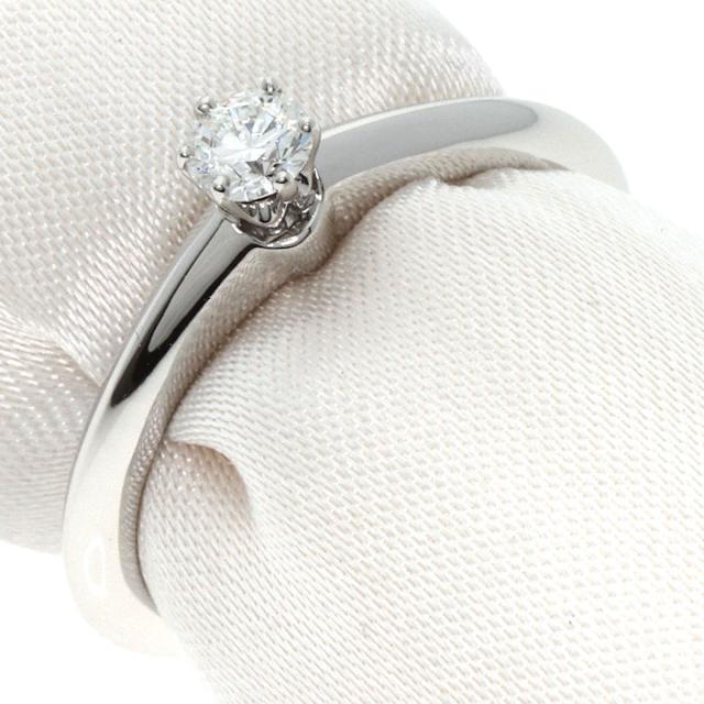ティファニー TIFFANY&Co. ソリティア ダイヤモンド リング・指輪 プラチナPT950 レディース 中古_2