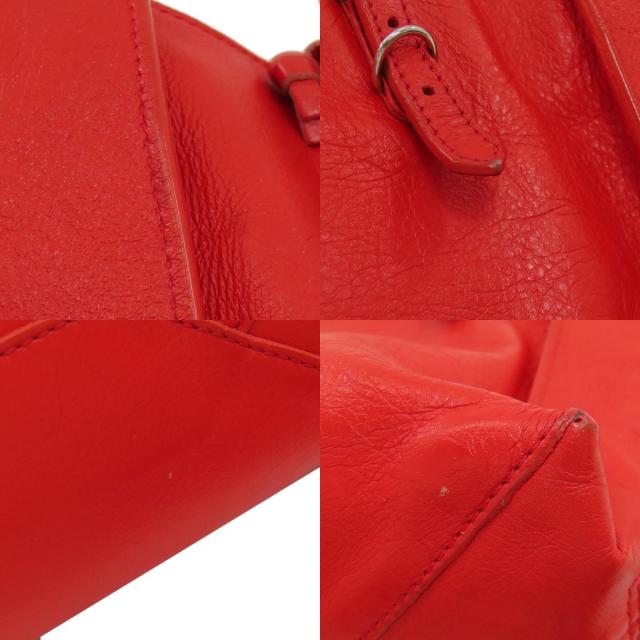 バレンシアガ BALENCIAGA 305572 ペーパーミニ 2WAY ハンドバッグ カーフ レディース 中古_6