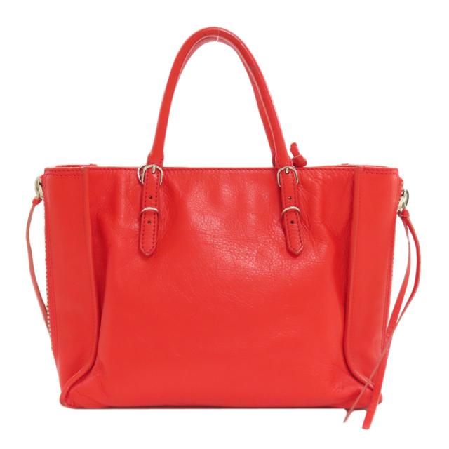 バレンシアガ BALENCIAGA 305572 ペーパーミニ 2WAY ハンドバッグ カーフ レディース 中古_2