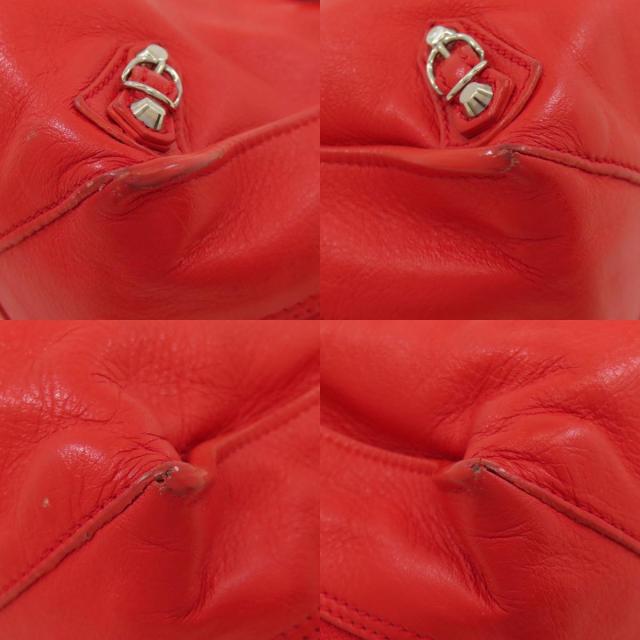 バレンシアガ BALENCIAGA 305572 ペーパーミニ 2WAY ハンドバッグ カーフ レディース 中古_9