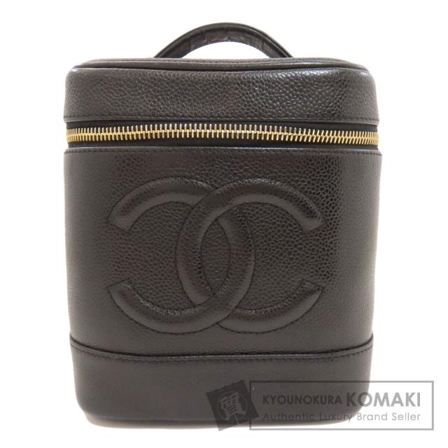 シャネル CHANEL  ココマーク バニティ ゴールド金具  ハンドバッグ グレインド 中古