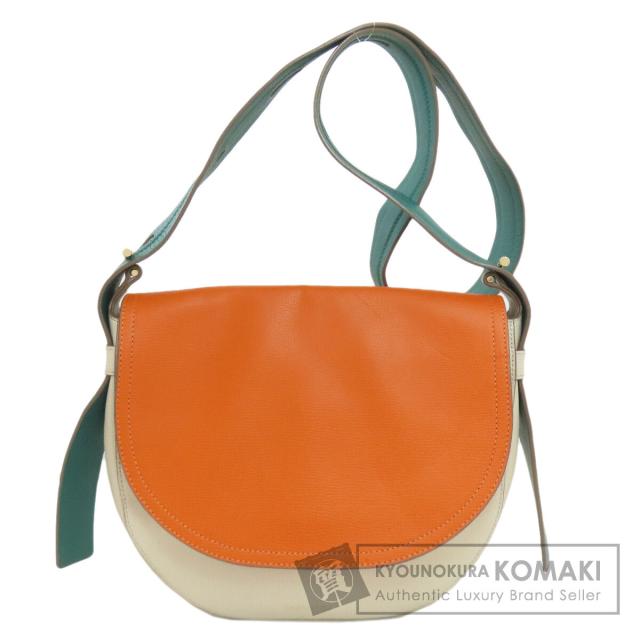 ゲラルディーニ GHERARDINI  ロゴ  ショルダーバッグ PVC レディース  中古