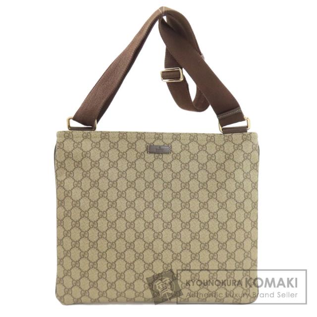 グッチ GUCCI 201446  GGスプリーム  ショルダーバッグ PVC レディース  中古