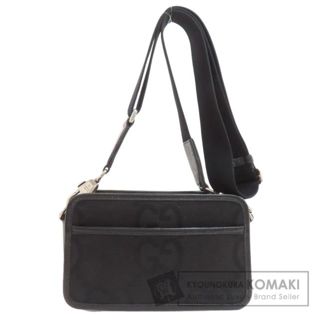 グッチ GUCCI 696075  ジャンボGG ミニバッグ  ショルダーバッグ キャンバス レディース  中古