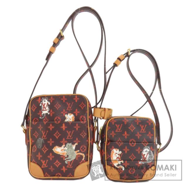 ルイヴィトン LOUIS VUITTON M44399  パナムセット キャットグラム  ショルダーバッグ 中古