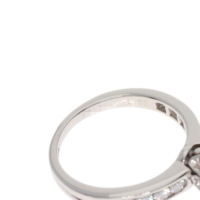 ティファニー TIFFANY&amp;Co.  ソリティア ダイヤモンド G-VVS2-VG  リング・指輪 プラチナPT950 中古_5