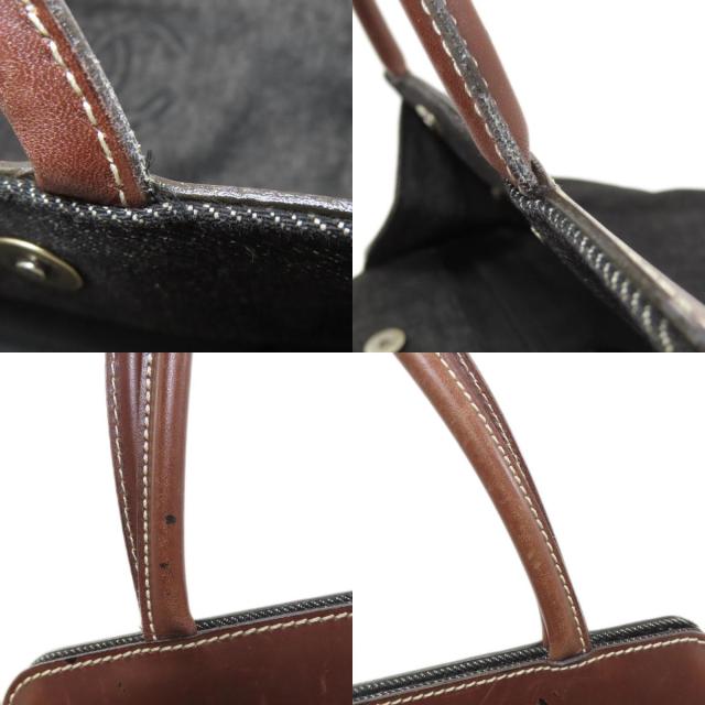 シャネル CHANEL ココマーク トートバッグ デニム レディース 中古_7